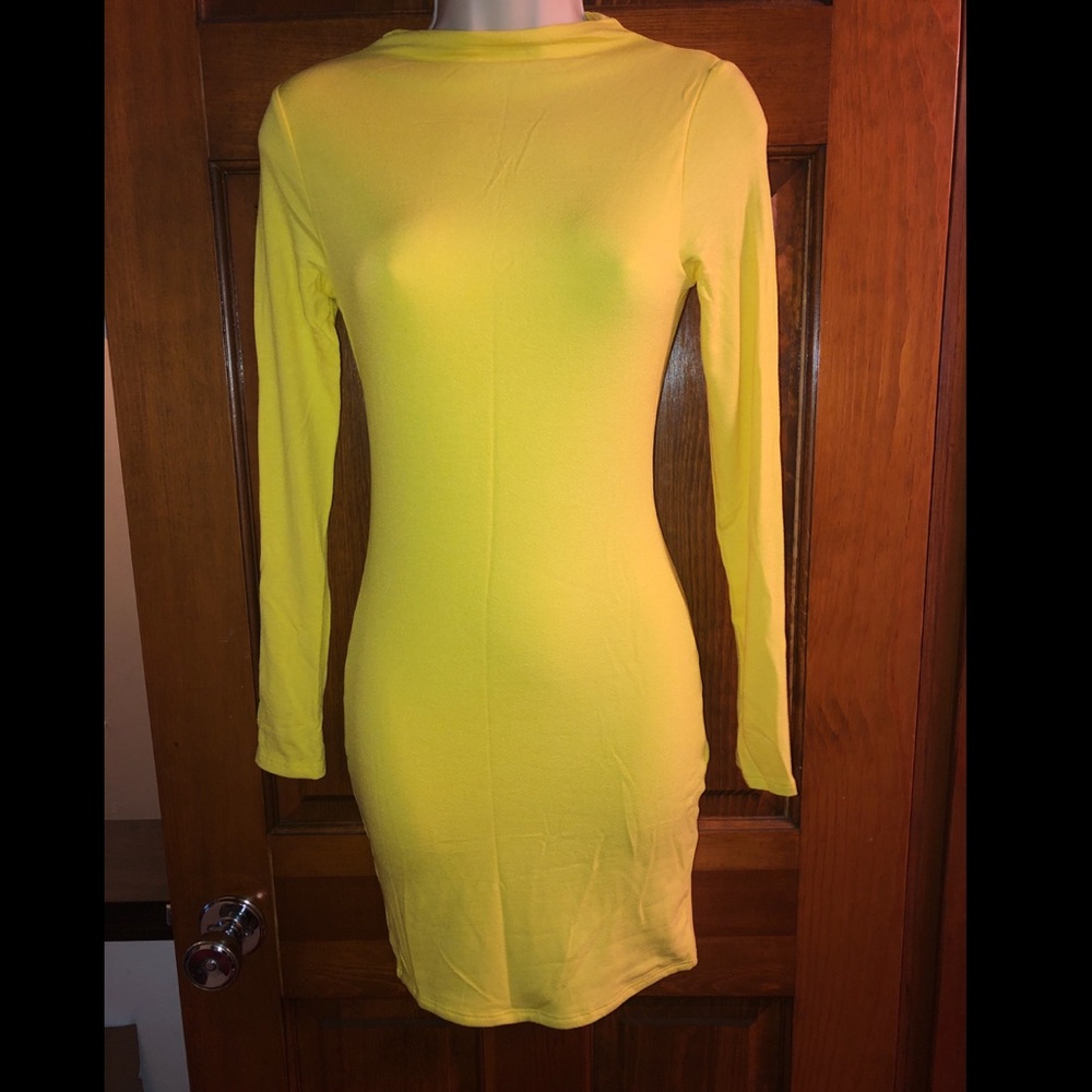 Long sleeve T-shirt dress